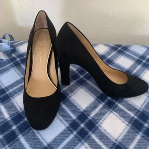 Jessica Simpson black heels